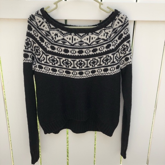 American Eagle fair isle sweater NWT - Picture 2 of 5